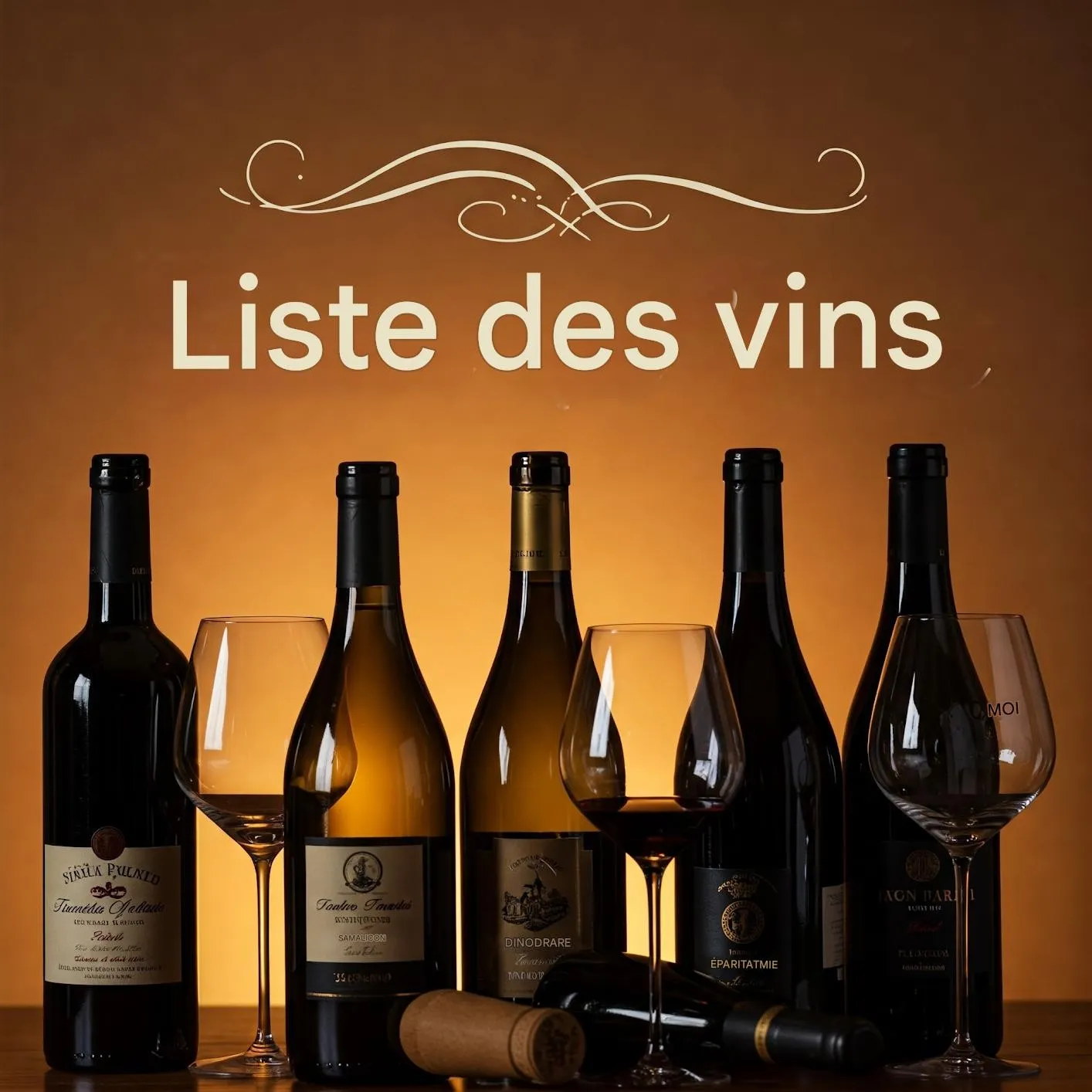 Liste des vins de Checchino dal 1887